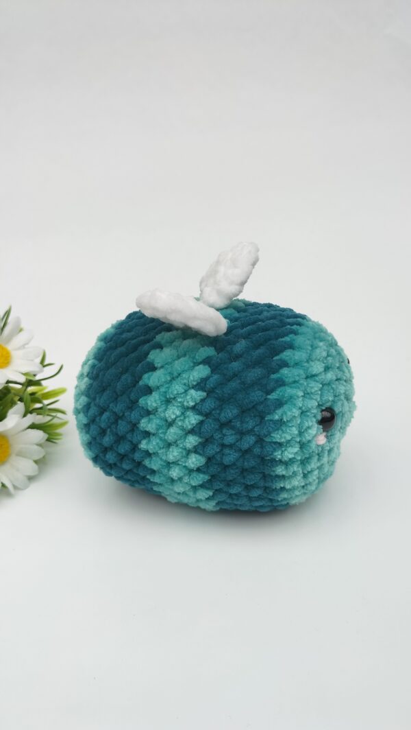 Knuffel bij/ sleutelhanger (groen) maat middel