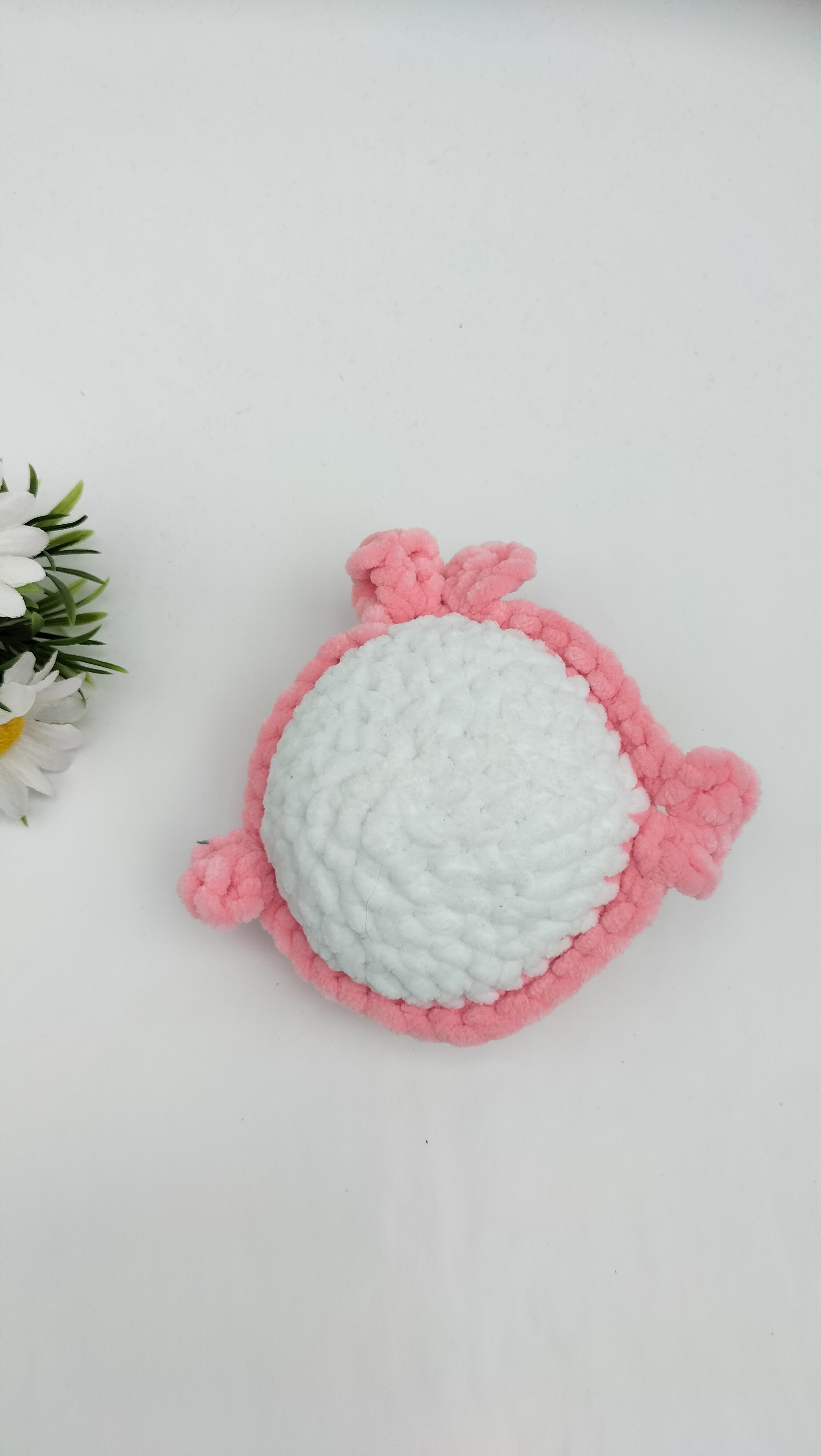 Knuffel walvis (roze)