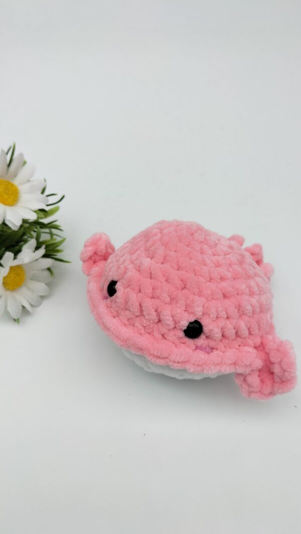 Knuffel walvis (roze)