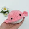 Knuffel walvis (roze)
