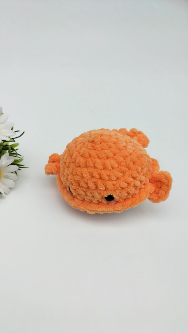 Knuffel walvis (oranje)