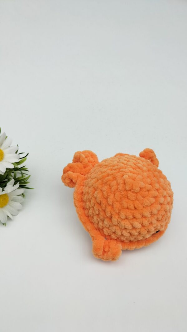 Knuffel walvis (oranje)