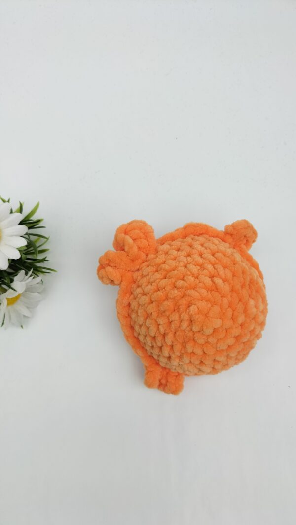 Knuffel walvis (oranje)