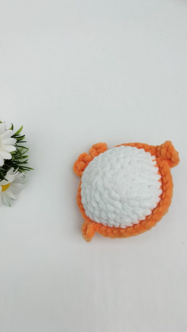 Knuffel walvis (oranje)