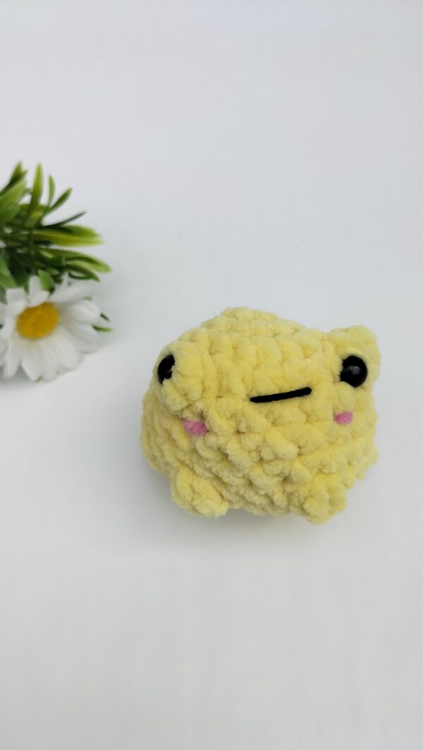 oplus_1058 Sleutelhanger kikker (geel)