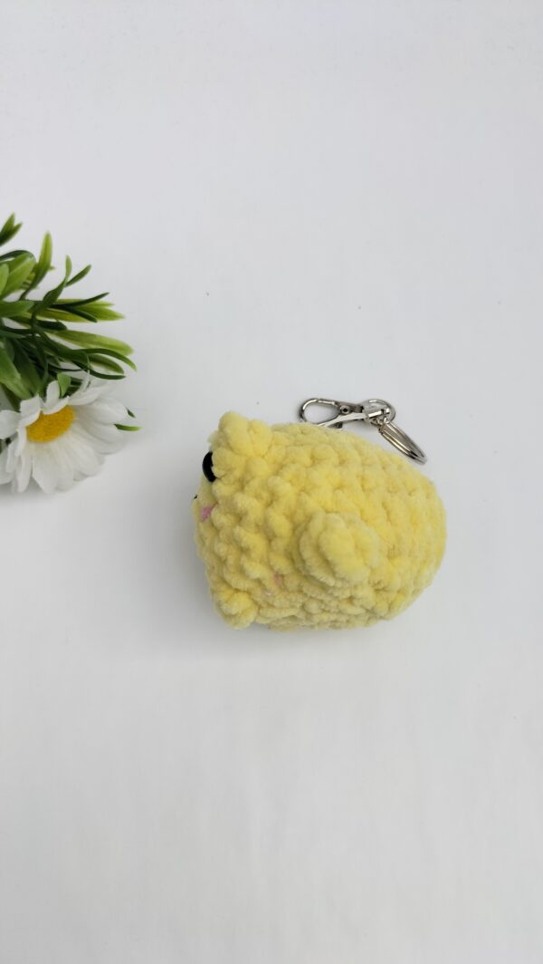 oplus_1058 Sleutelhanger kikker (geel)