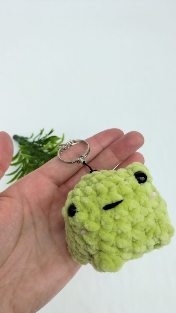 oplus_1058 Sleutelhanger kikker (lichtgroen)