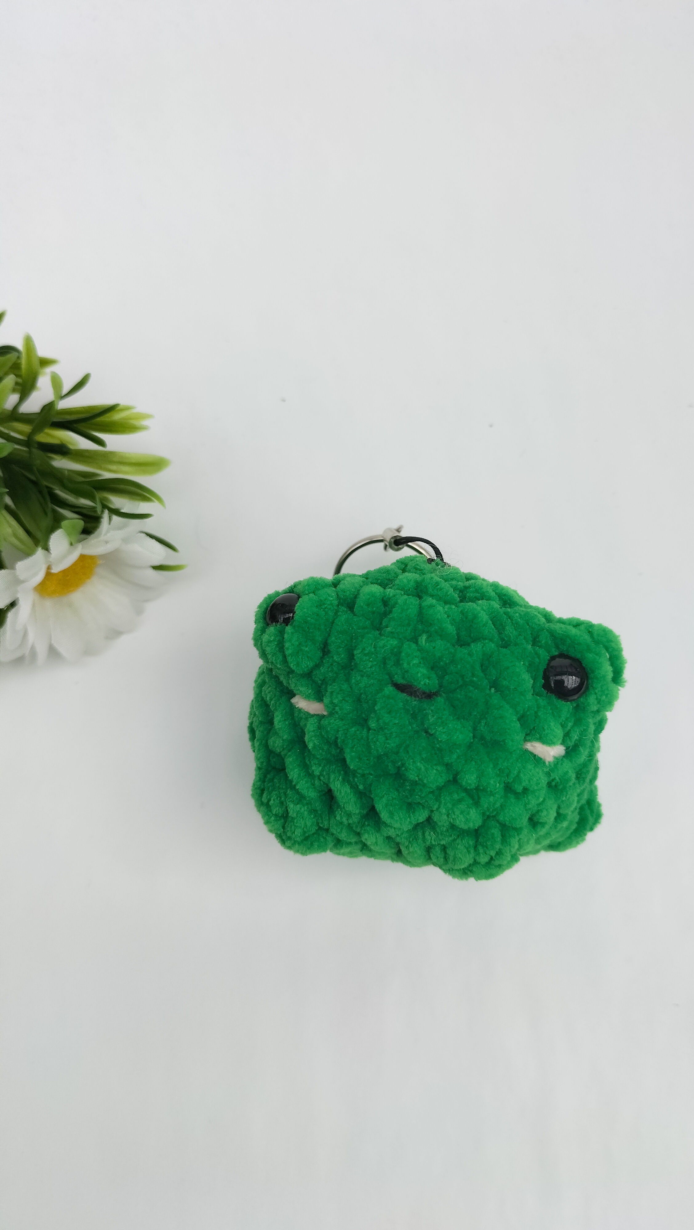 Sleutelhanger kikker (kikkergroen)