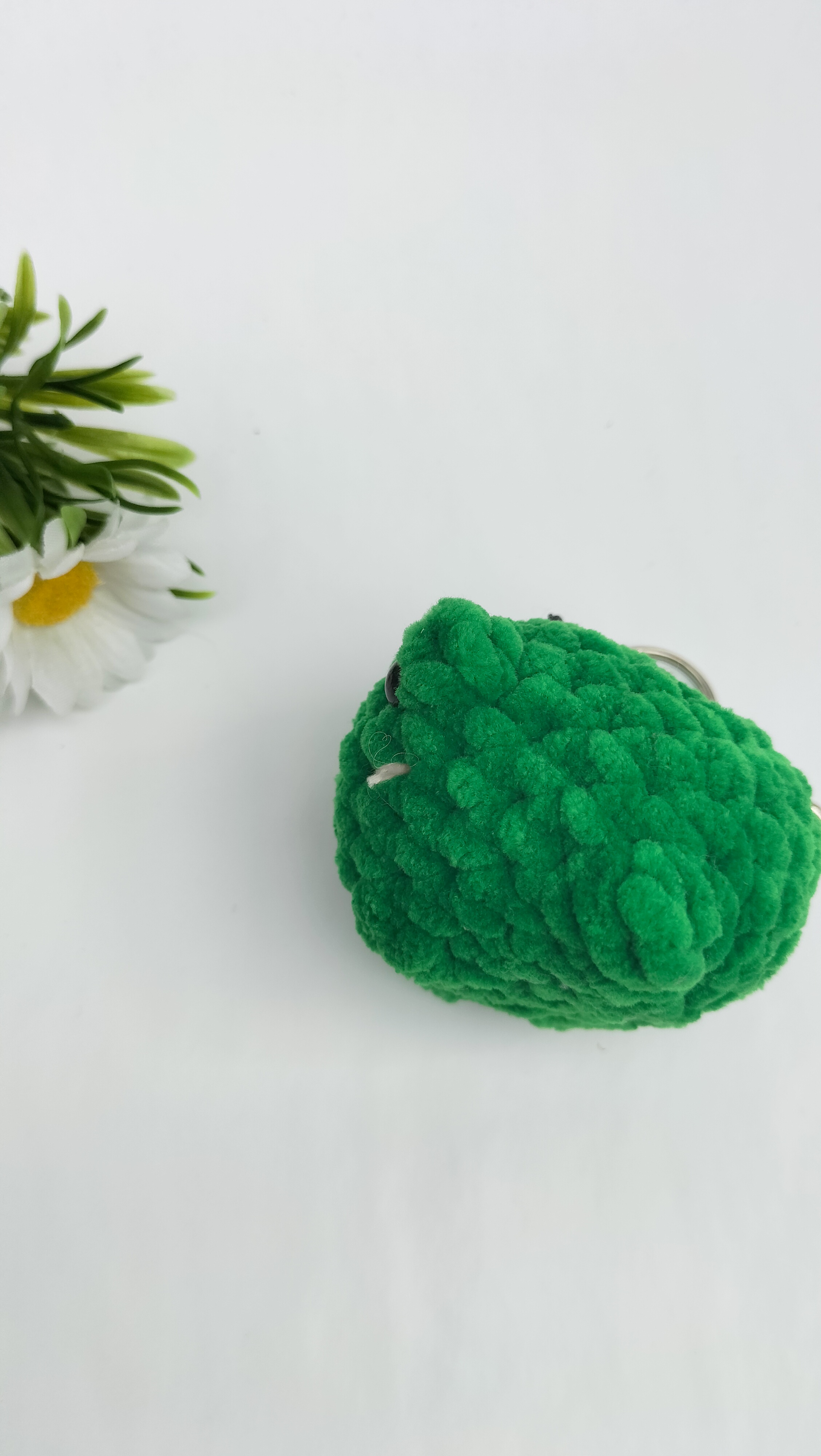 Sleutelhanger kikker (kikkergroen)