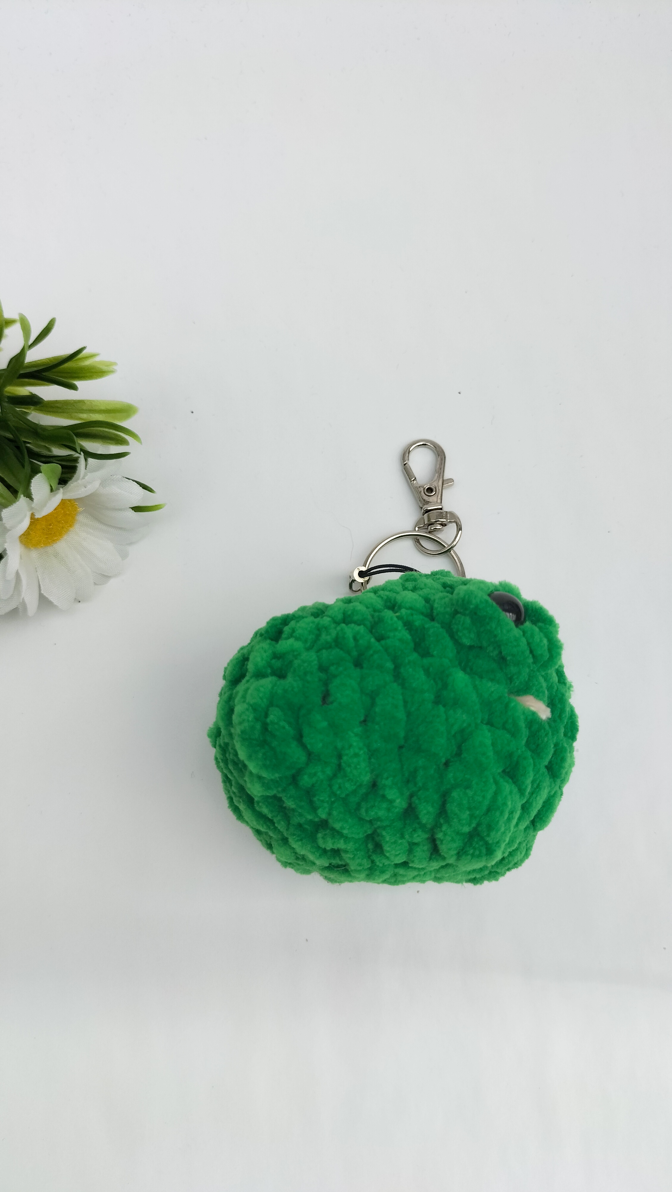 Sleutelhanger kikker (kikkergroen)