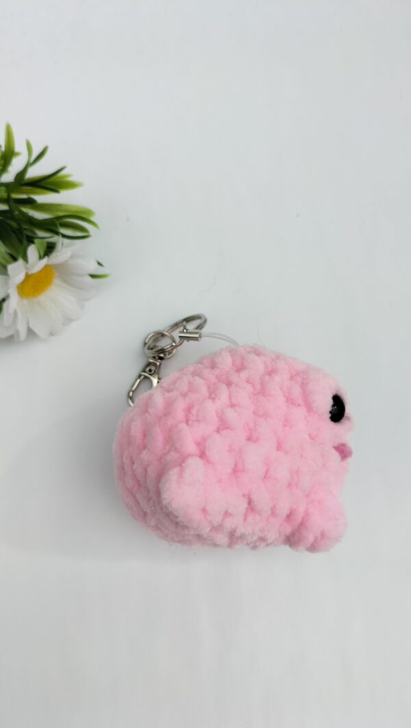 oplus_1058 Sleutelhanger kikker (roze)