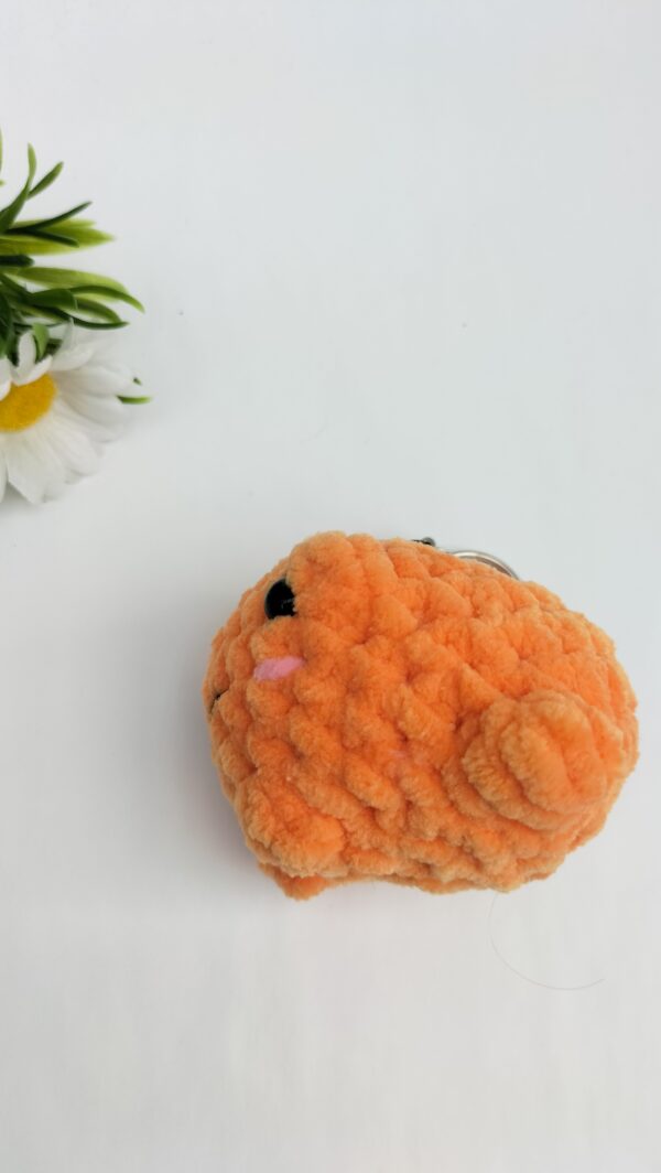 Sleutelhanger kikker (oranje)