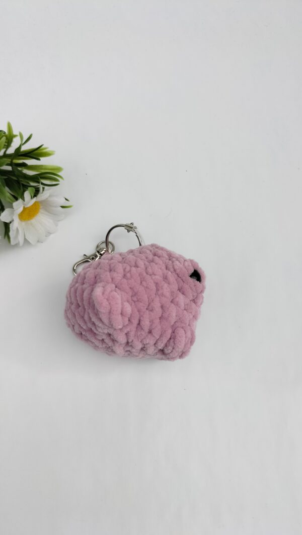 Sleutelhanger kikker (heel zacht paars)