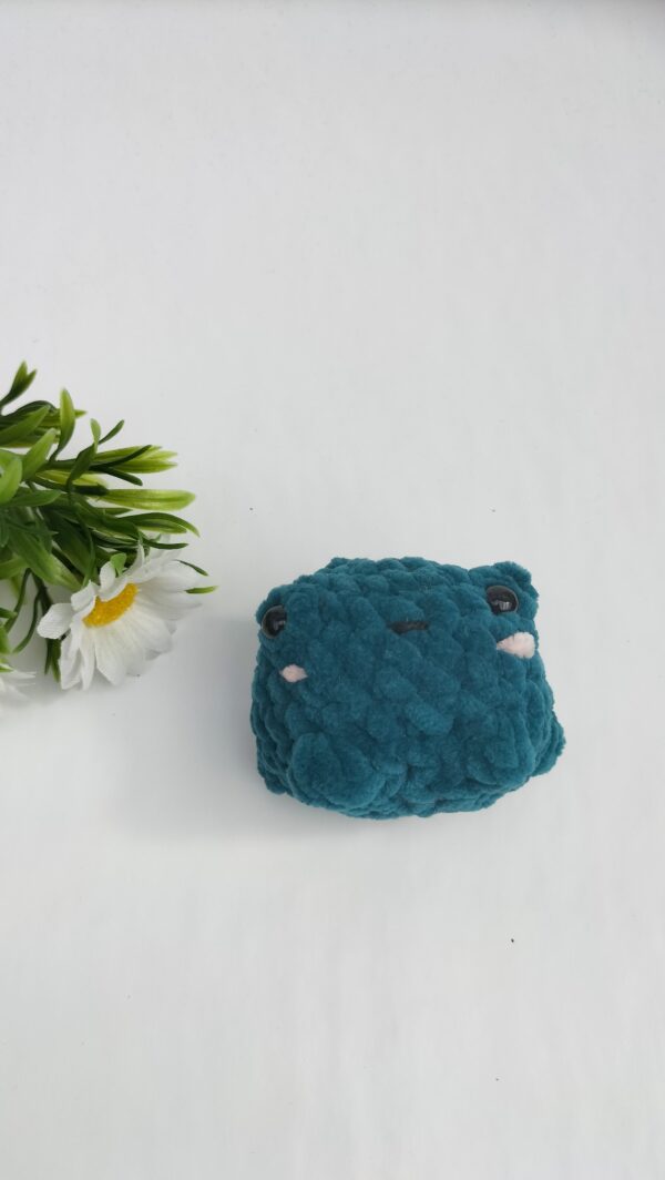 oplus_1058 Sleutelhanger kikker (donkergroen)