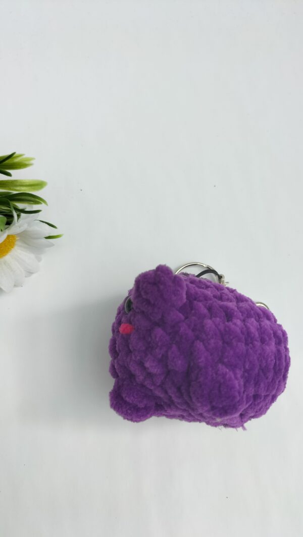 oplus_1058 Sleutelhanger kikker (paars)