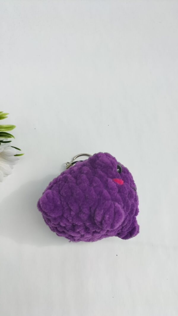 oplus_1058 Sleutelhanger kikker (paars)