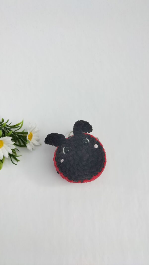 oplus_1058 Sleutelhanger lieveheersbeestje sleutelhanger (rood)