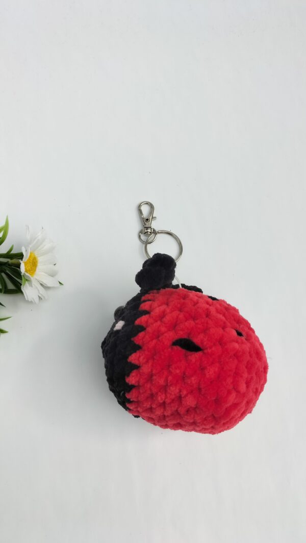 oplus_1058 Sleutelhanger lieveheersbeestje sleutelhanger (rood)