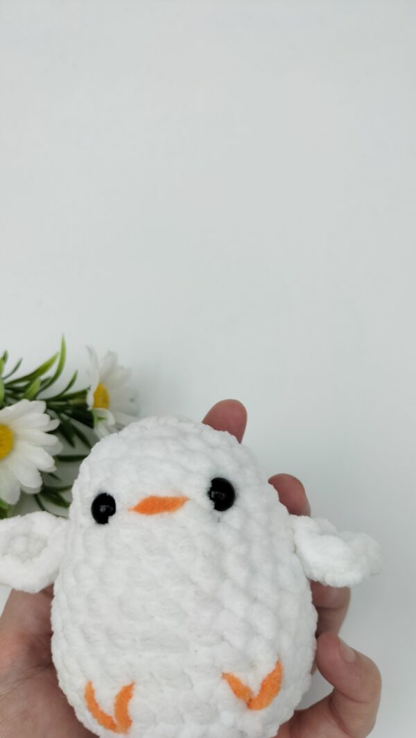 oplus_1058 Knuffel kuiken - wit