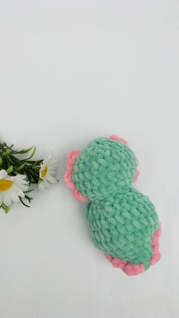 Knuffel Axolotl (mint-roze)