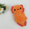 Knuffel Axolotl (oranje-rood)