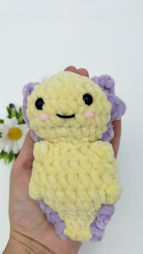 oplus_1058 Knuffel Axolotl (geel-lila)