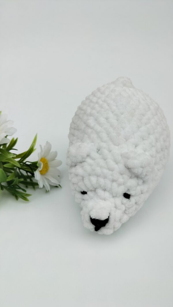 oplus_1058 Knuffel slapende ijsbeer (wit)