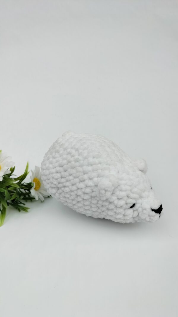 oplus_1058 Knuffel slapende ijsbeer (wit)