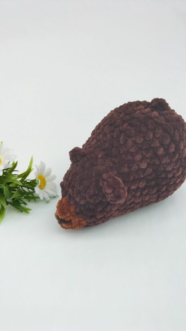 oplus_1058 Knuffel slapende beer (bruin)