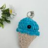 Sleutelhanger ijsje (smurfen blauw)