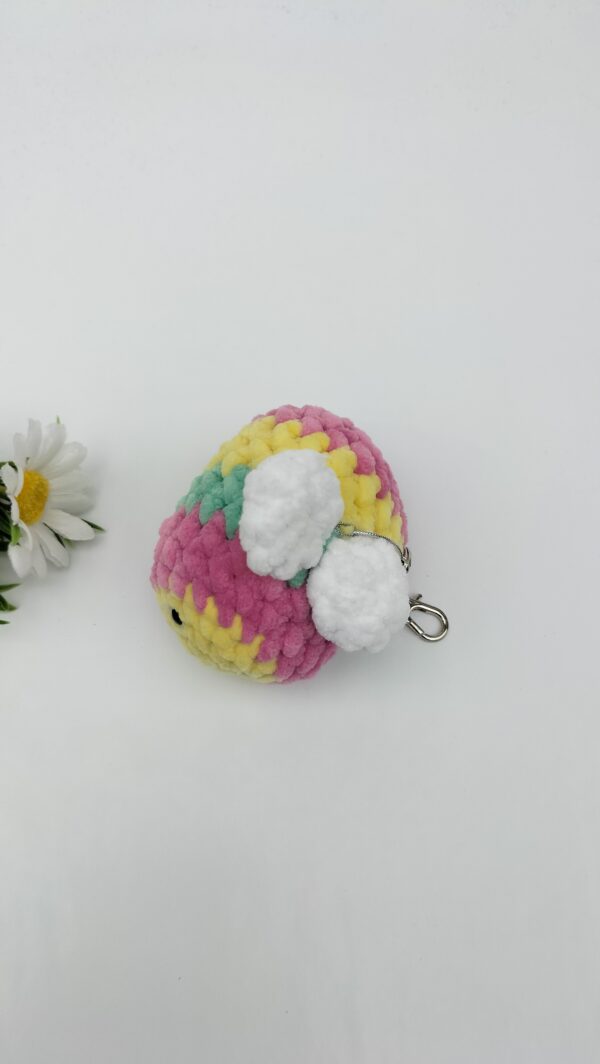 oplus_1058 Sleutelhanger bijtje medium (roze, groen, geel)