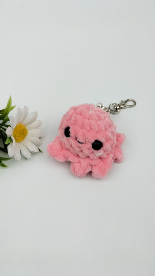 oplus_1058 Sleutelhanger octopusje (roze)