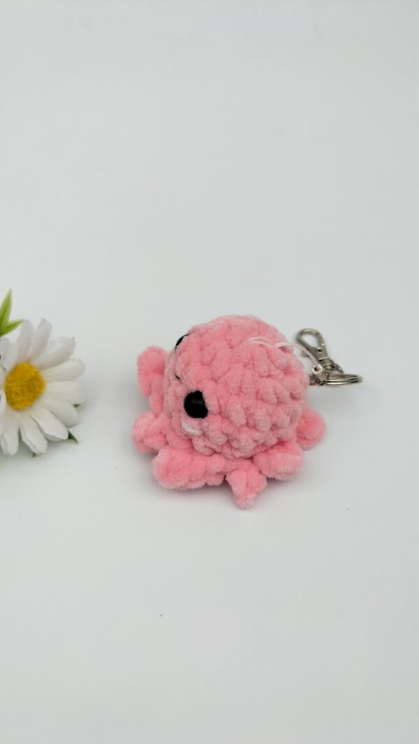 oplus_1058 Sleutelhanger octopusje (roze)