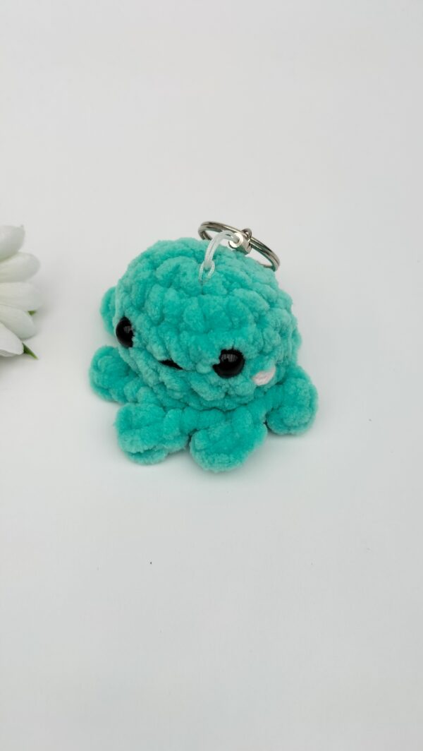 oplus_1058 Sleutelhanger octopusje (turquoise)