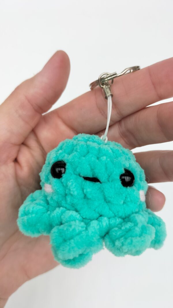 oplus_1058 Sleutelhanger octopusje (turquoise)