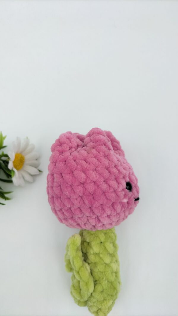 Sleutelhanger tulp (roze)