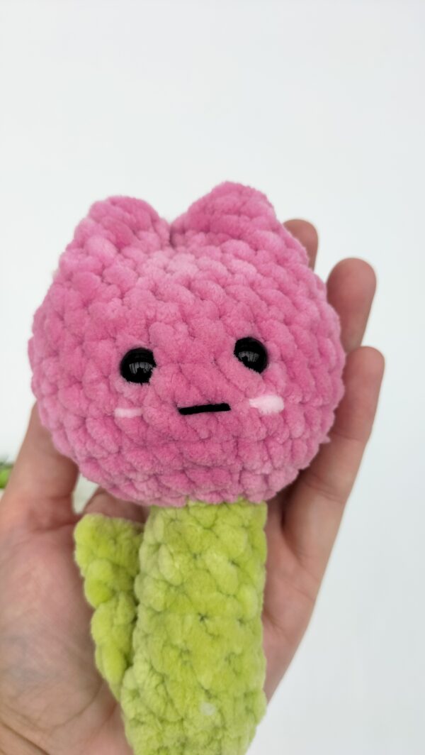 Sleutelhanger tulp (roze)