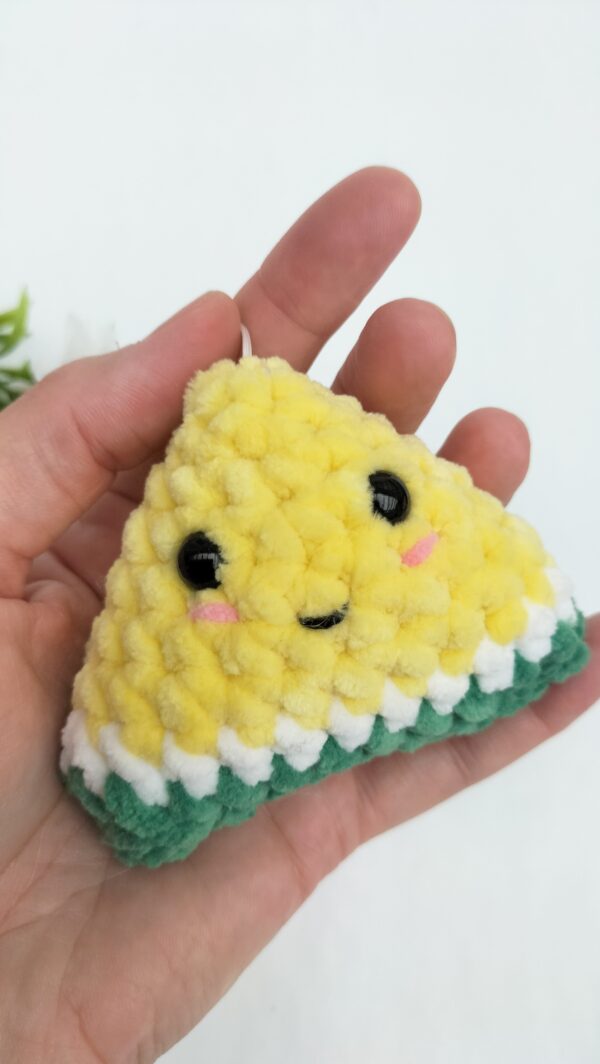 Sleutelhanger meloen (geel)