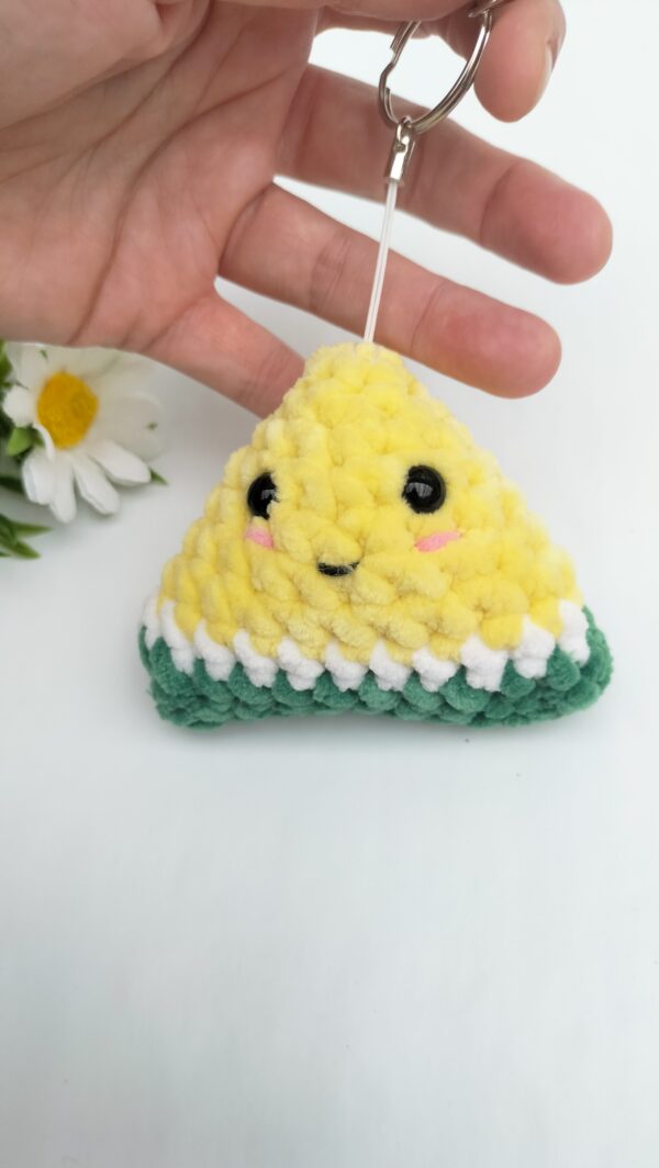 Sleutelhanger meloen (geel)