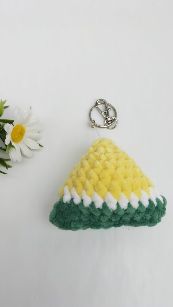 Sleutelhanger meloen (geel)