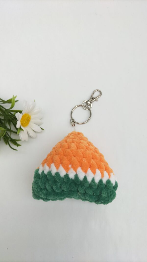 Sleutelhanger meloen (licht oranje)