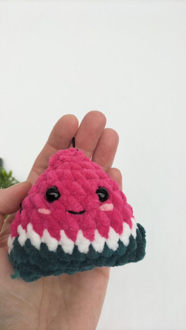 oplus_1058 Sleutelhanger meloen (fuchsia)