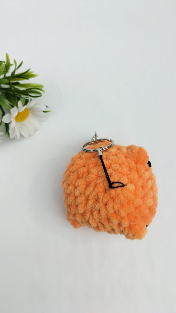 Sleutelhanger kikker (oranje)