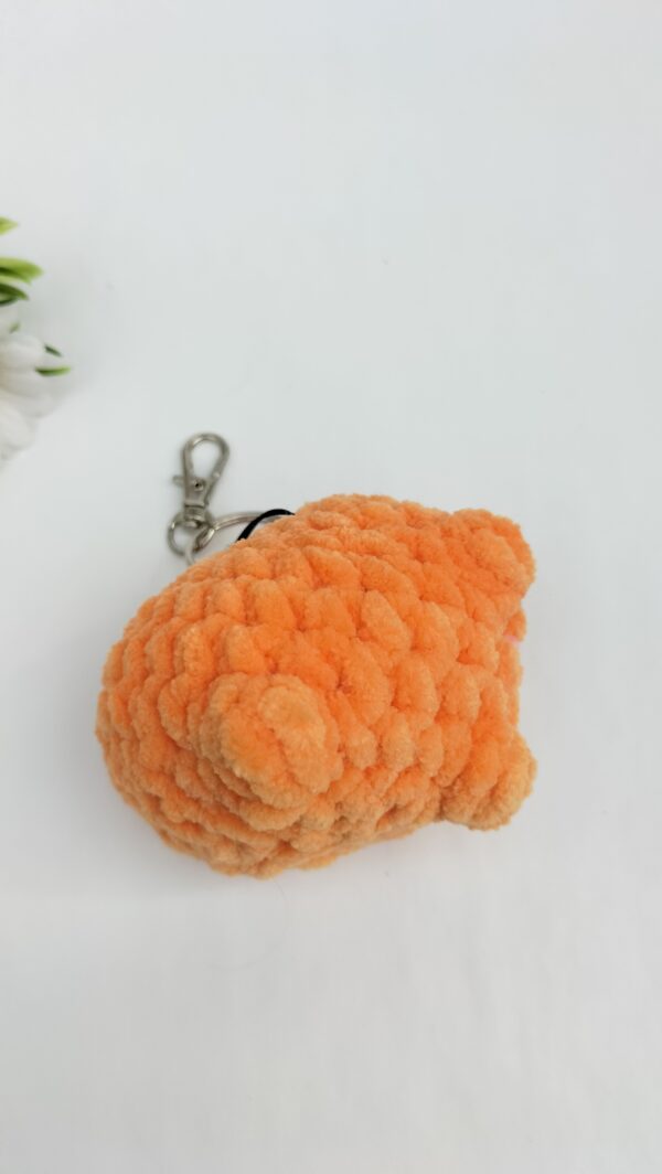 Sleutelhanger kikker (oranje)