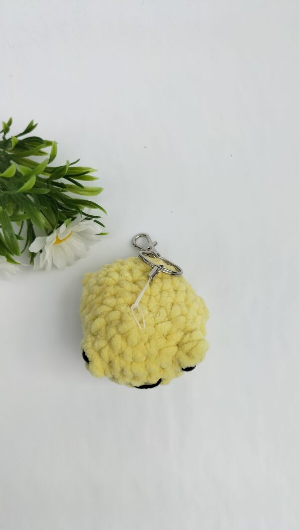 Oplus_1026 Sleutelhanger kikker (geel)