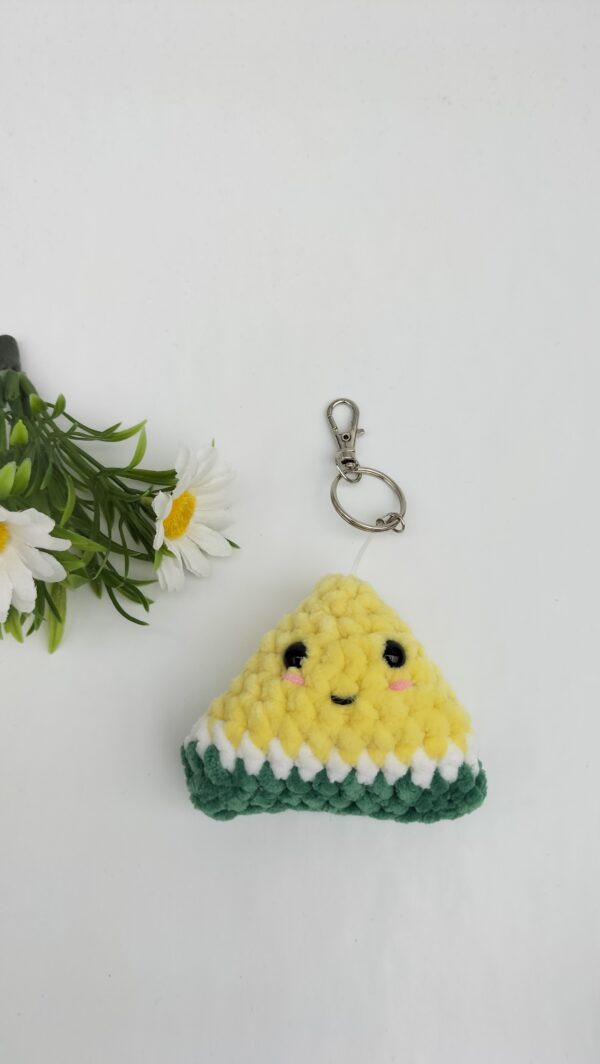 Sleutelhanger meloen (geel)