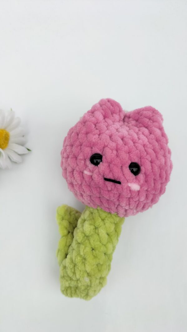 Sleutelhanger tulp (roze)