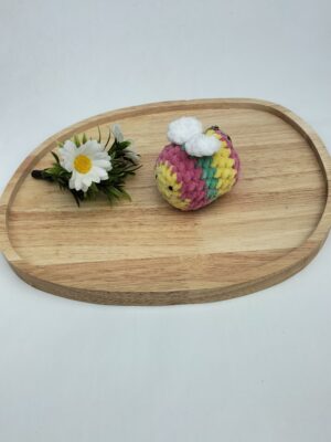 Sleutelhanger bijtje medium (roze, groen, geel)