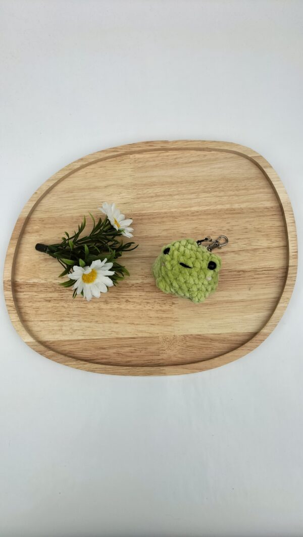 Oplus_34 Sleutelhanger kikker (lichtgroen)