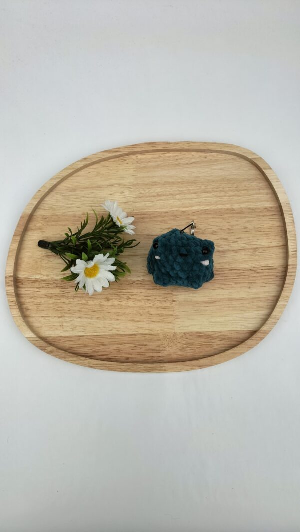 Oplus_34 Sleutelhanger kikker (donkergroen)